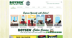 Desktop Screenshot of boysen.websitedesign.com.ph