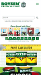 Mobile Screenshot of boysen.websitedesign.com.ph